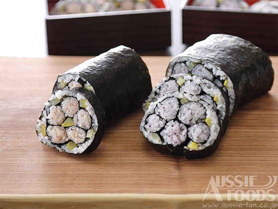 運動会のお弁当_お花太巻き