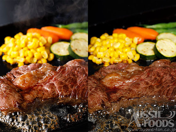 料理撮影のライティング_肉料理撮影例の比較