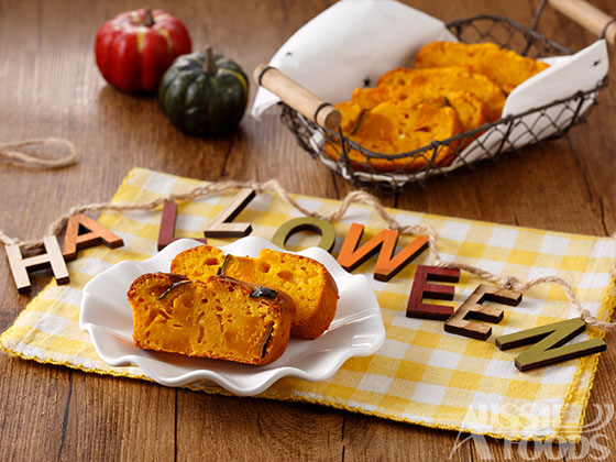 ハロウィンのためのかぼちゃのお菓子の作り方と盛り付け方のコツ