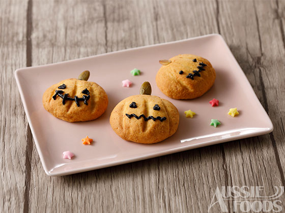 かわいいハロウィンクッキーの作り方☆簡単レシピもアイシングも_かぼちゃクッキーをデコる