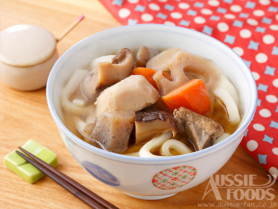 筑前煮リメイクレシピ集「けんちんうどん」