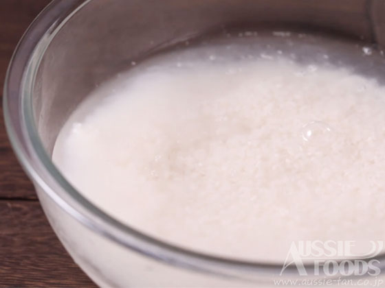 土鍋で炊き込みご飯を炊くコツ_お米はしっかり浸水