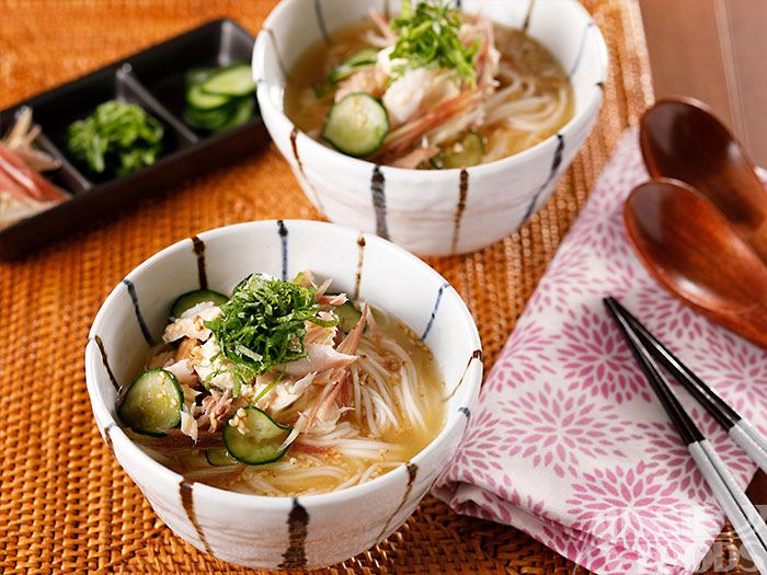 冷や汁風そうめん