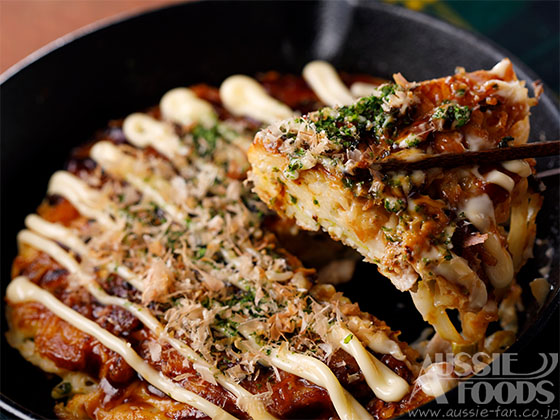 そうめんアレンジレシピ_そうめんお好み焼き