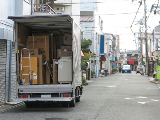 オージーフーズ物流部_宅配トラックイメージ