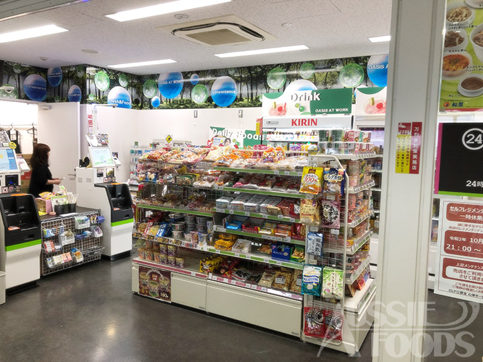 物流倉庫設備紹介（休憩スペース）_売店